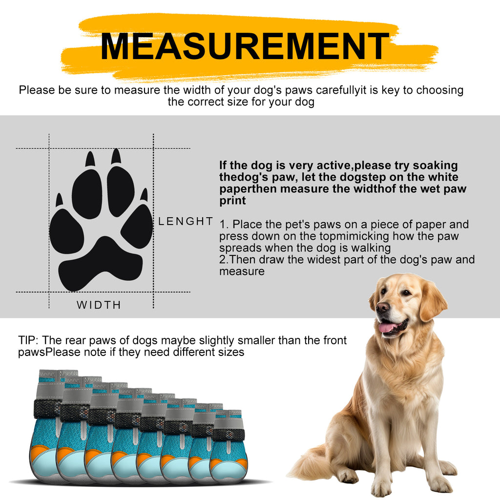 Calzado para perros con luces