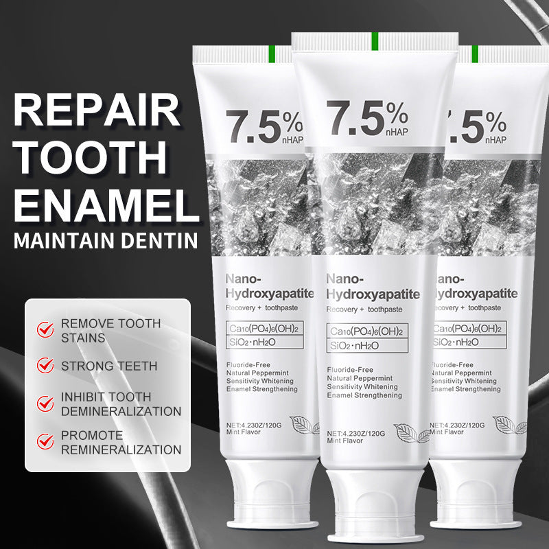 Crema dental con Nano Hydroxyapatite